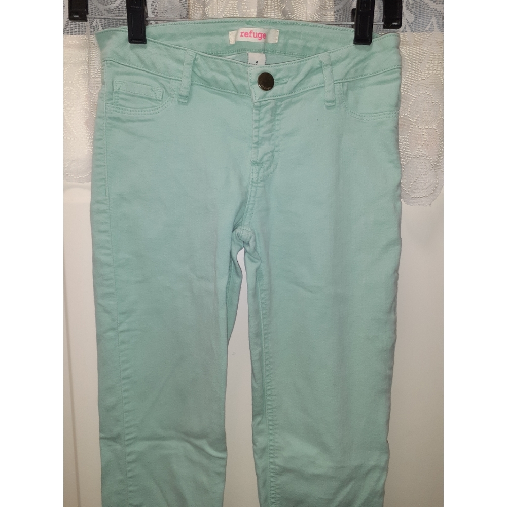 Turquoise Pants